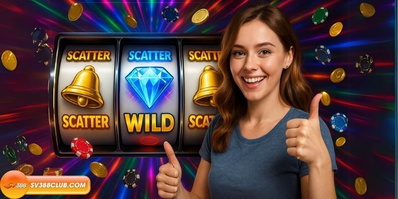 Biểu tượng đặc biệt xuất hiện trong slot game, dấu hiệu tiềm năng để áp dụng cách quay hũ dễ nổ.